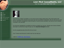 Tablet Screenshot of lawmedllc.com